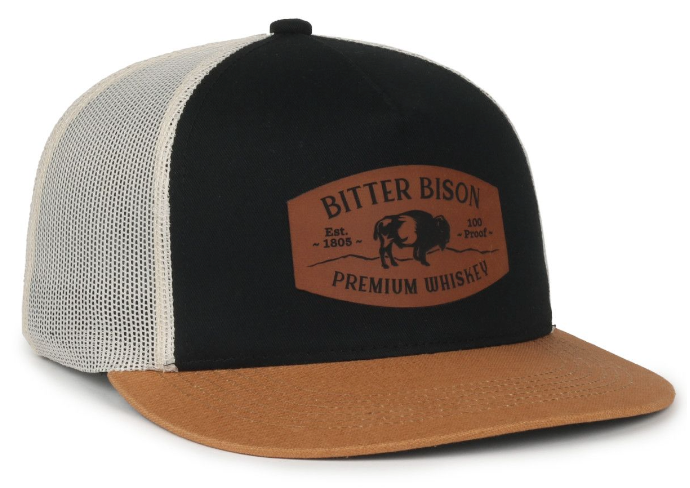 2023 New Promo Style OC510HP rounded flat visor cotton twill panels and very high crown