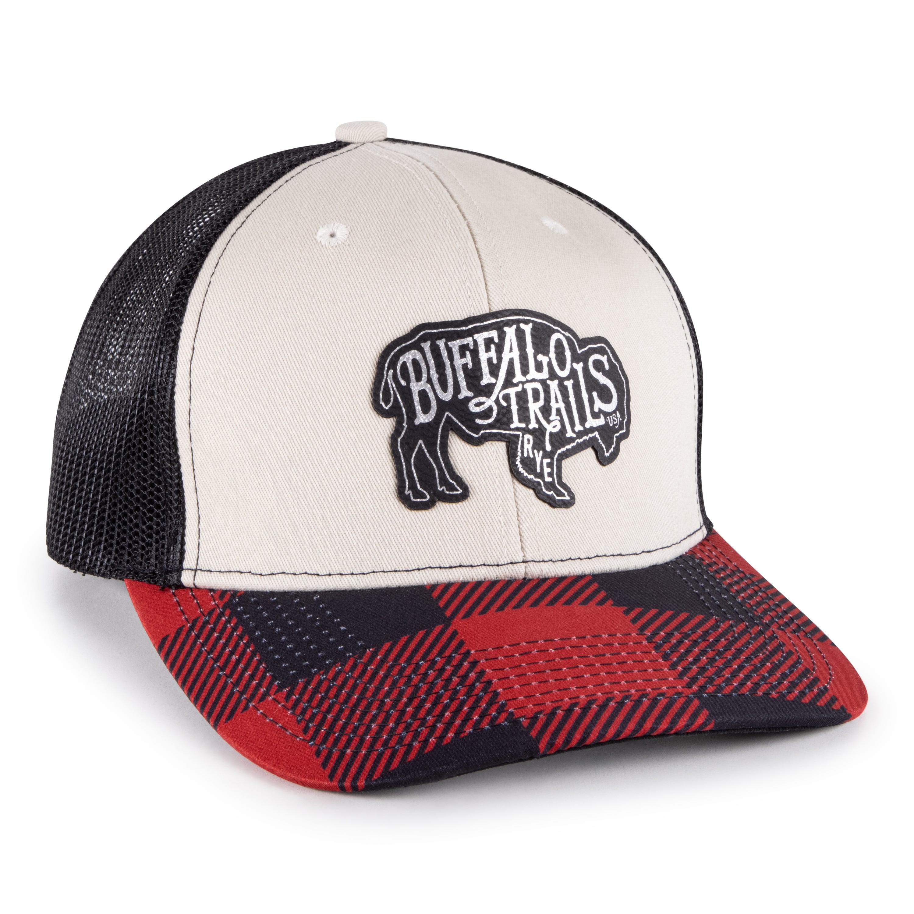 OC771P Patterned Trucker Cap