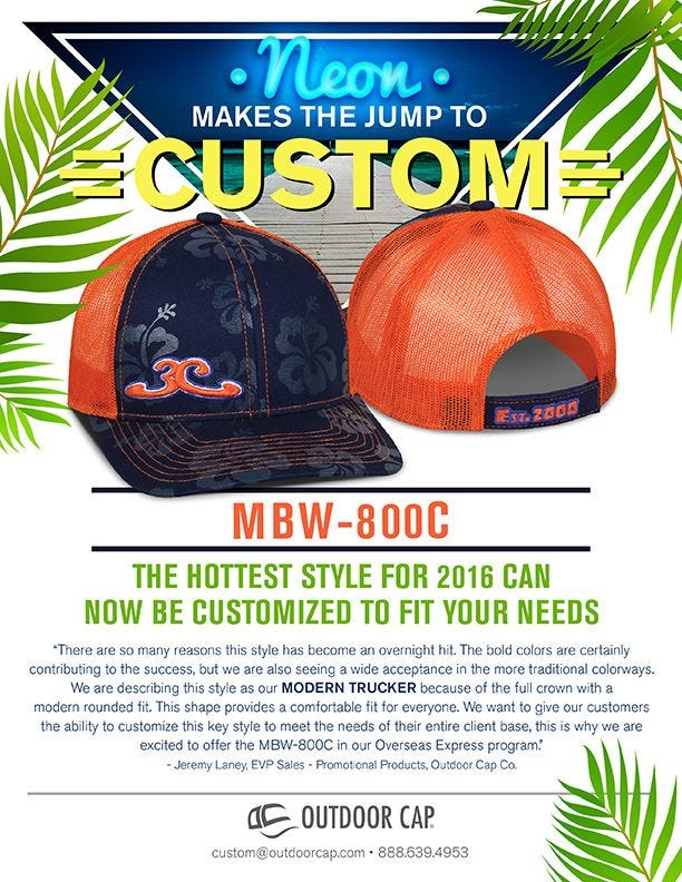 MBW-800C Outdoor Cap Flyer