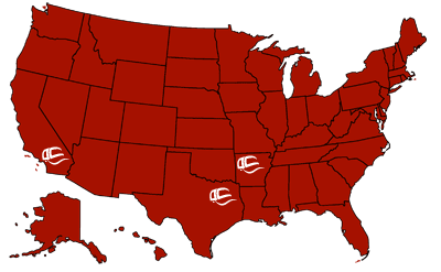 Outdoor Cap Facility Locations